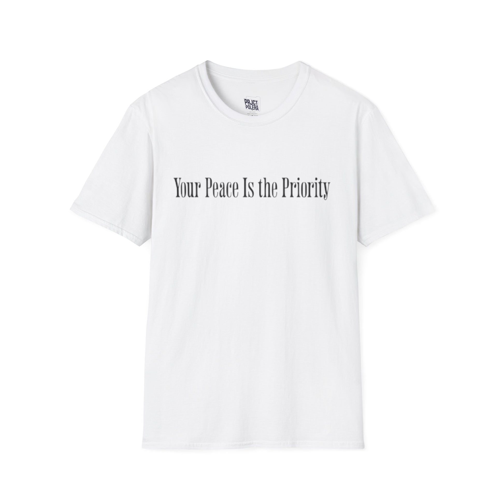 Your Peace Is Your Priority (White)